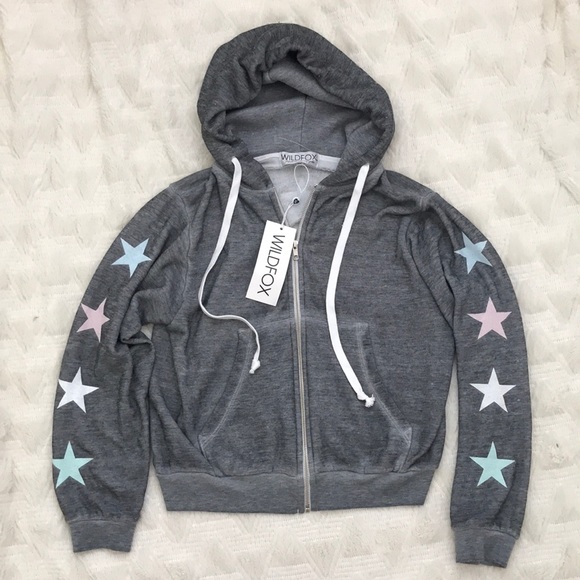 star zip up sweatshirt